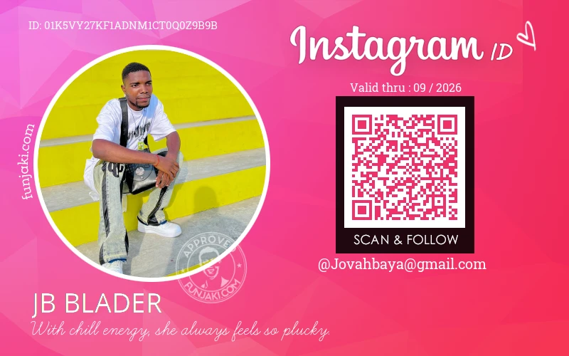 Instagram ID Card