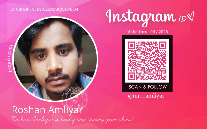 Instagram ID Card