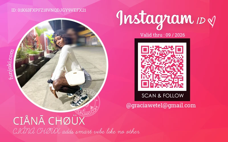 Instagram ID Card