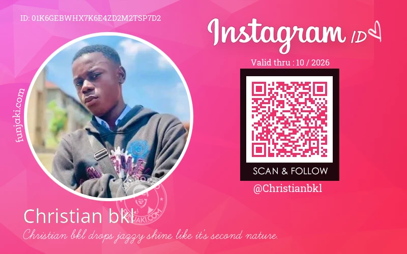Instagram ID Card