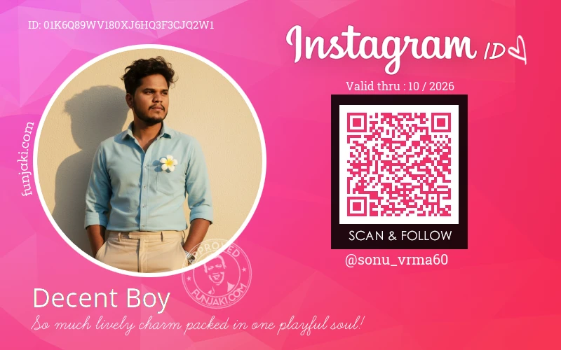 Instagram ID Card