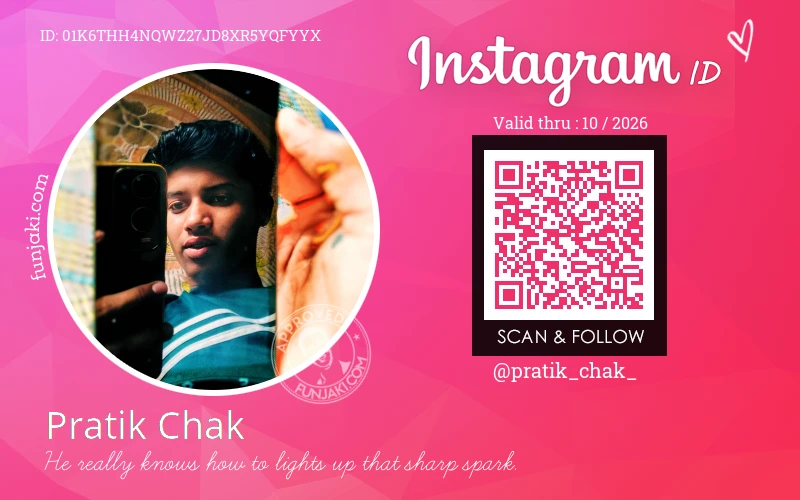 Instagram ID Card