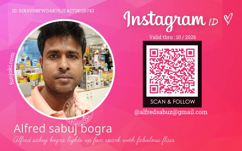 Instagram ID Card