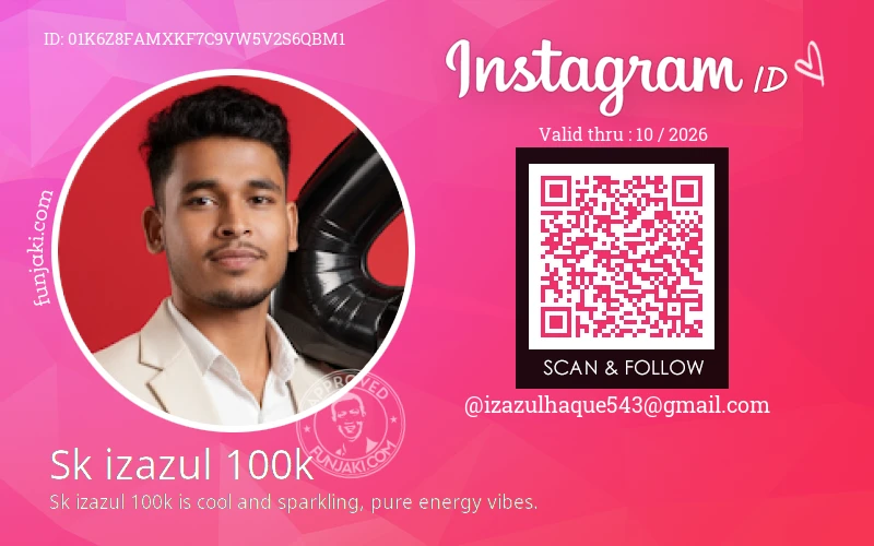 Instagram ID Card