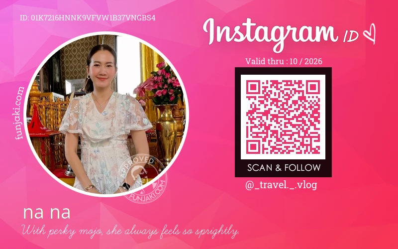 Instagram ID Card