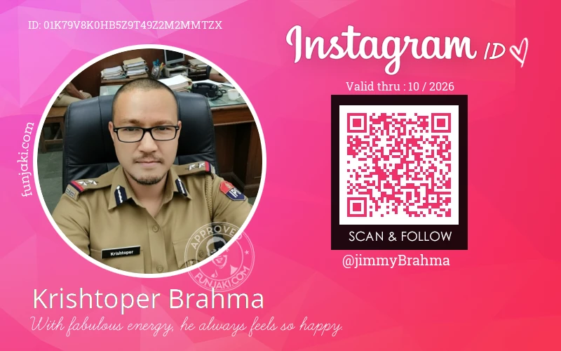Instagram ID Card