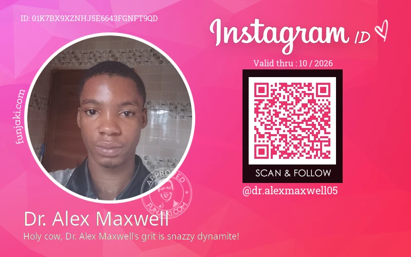 Instagram ID Card