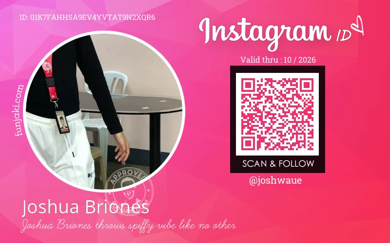 Instagram ID Card