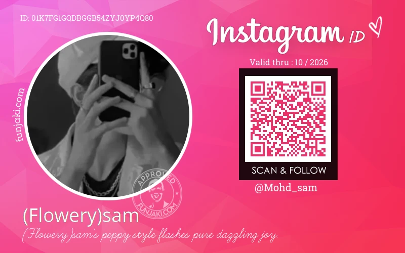 Instagram ID Card