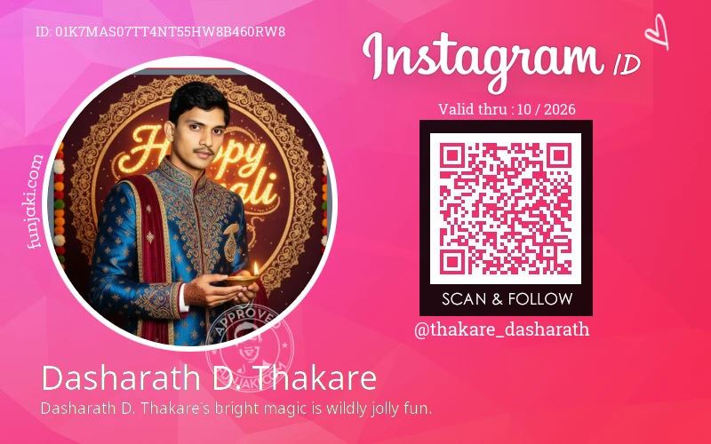 Instagram ID Card