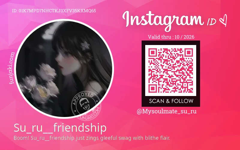 Instagram ID Card