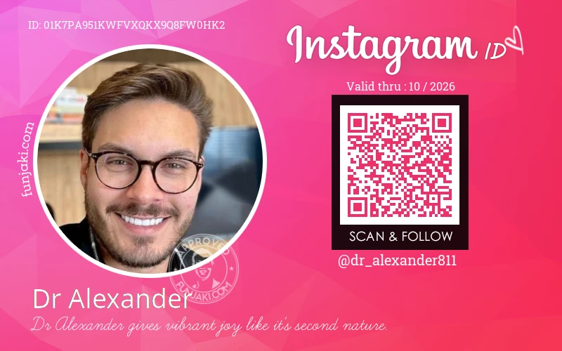 Instagram ID Card