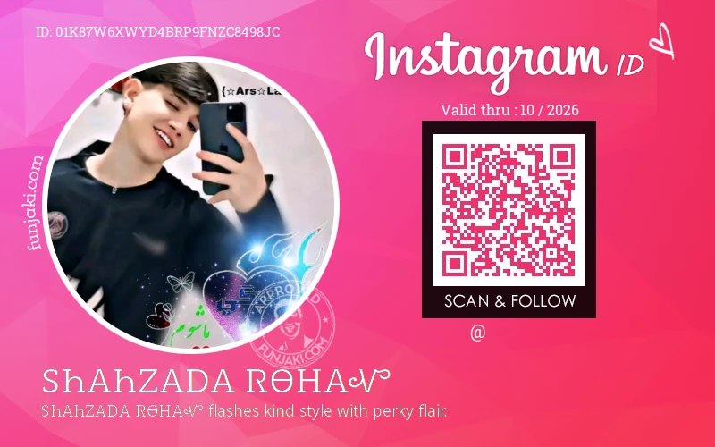 Instagram ID Card