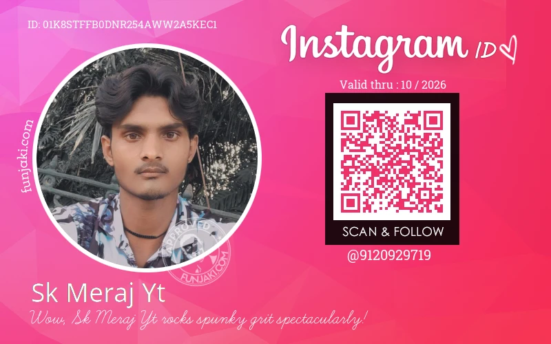 Instagram ID Card