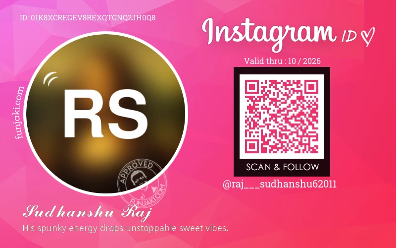 Instagram ID Card