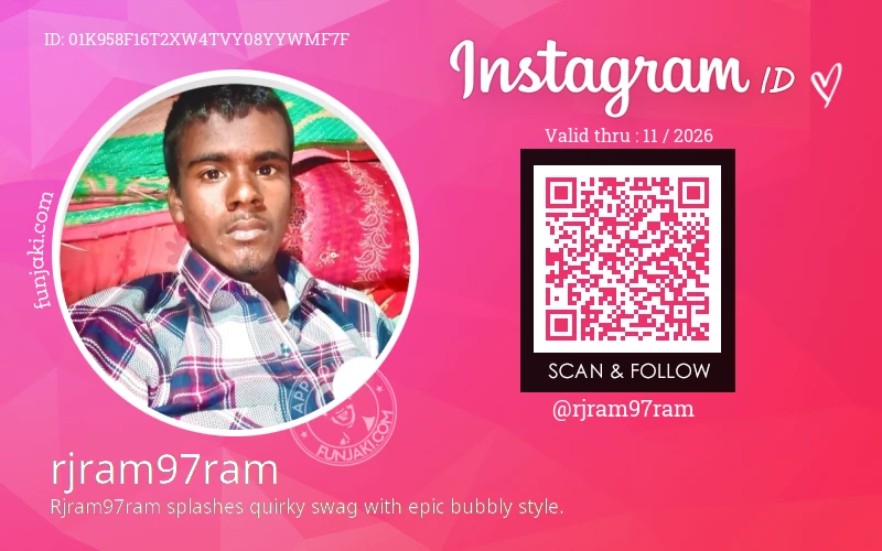 Instagram ID Card