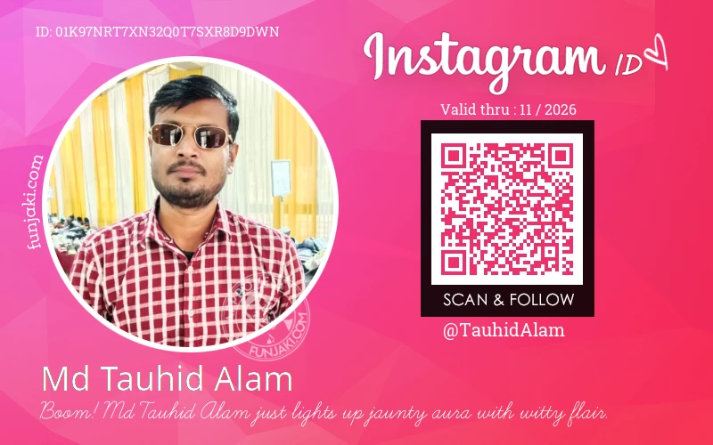 Instagram ID Card
