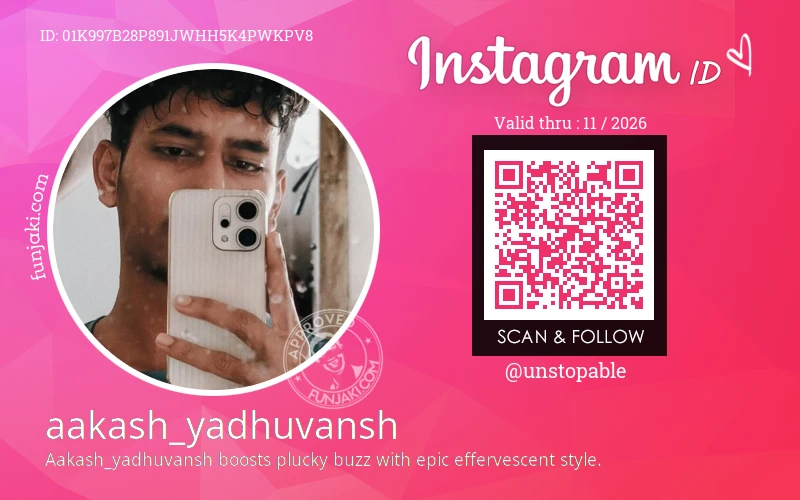 Instagram ID Card