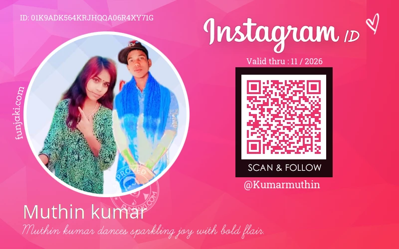 Instagram ID Card