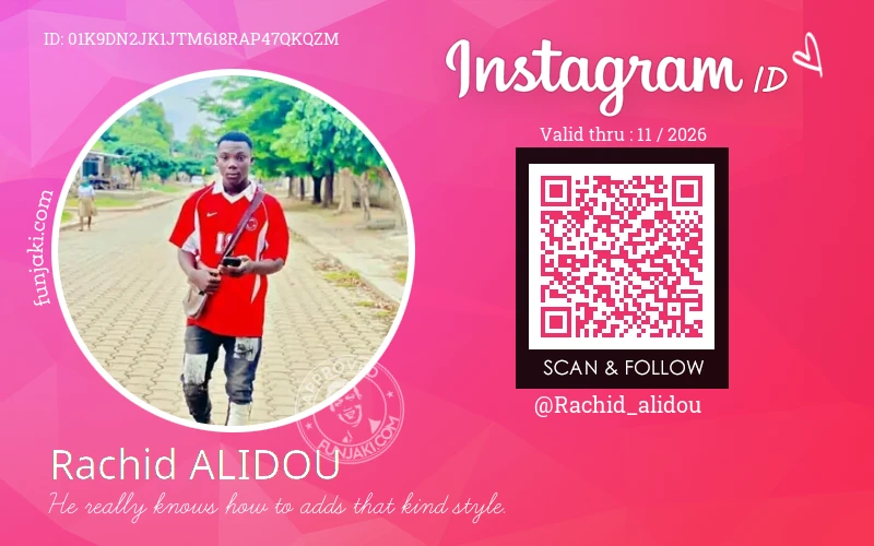 Instagram ID Card