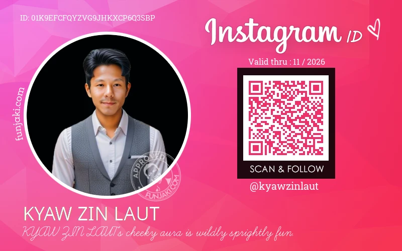 Instagram ID Card