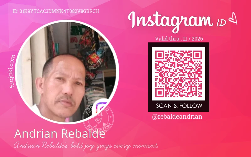 Instagram ID Card