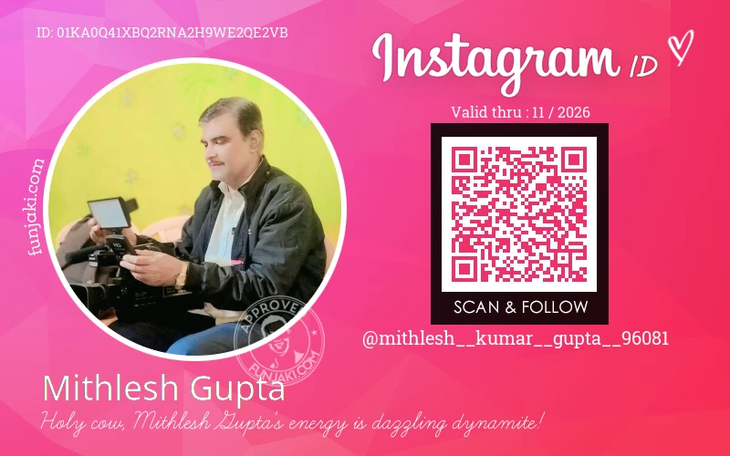 Instagram ID Card