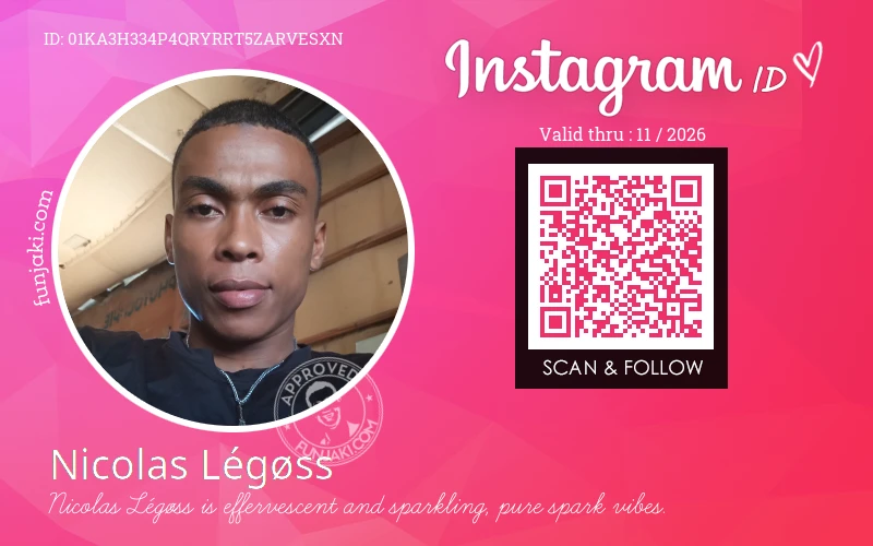 Instagram ID Card