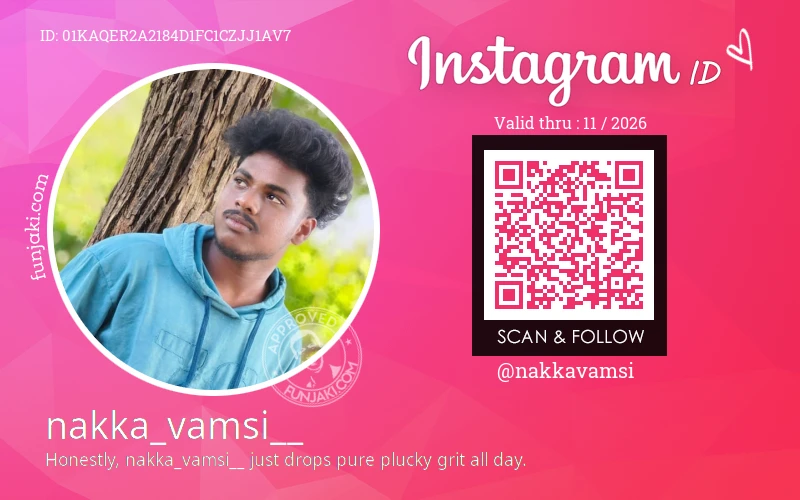 Instagram ID Card
