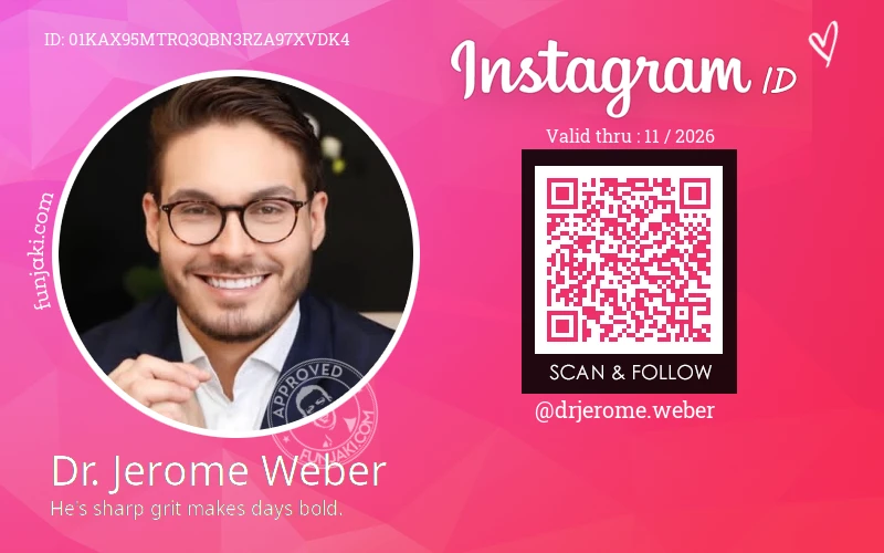 Instagram ID Card