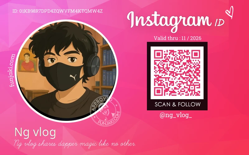Instagram ID Card