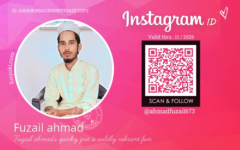 Instagram ID Card