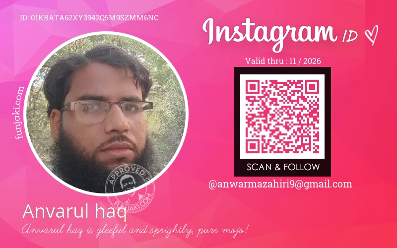 Instagram ID Card