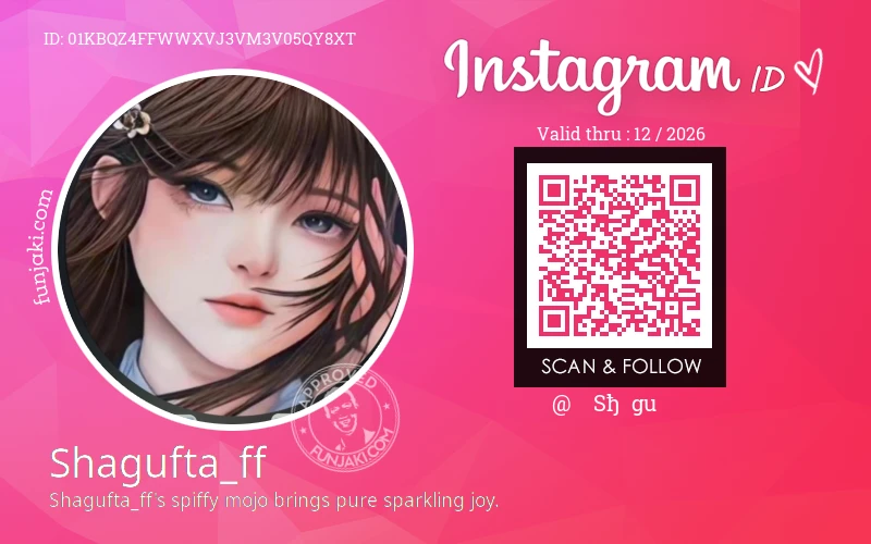 Instagram ID Card