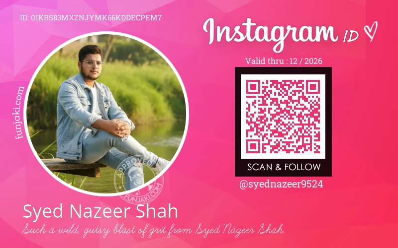 Instagram ID Card
