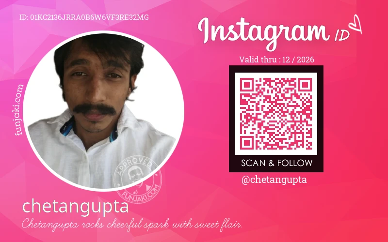 Instagram ID Card