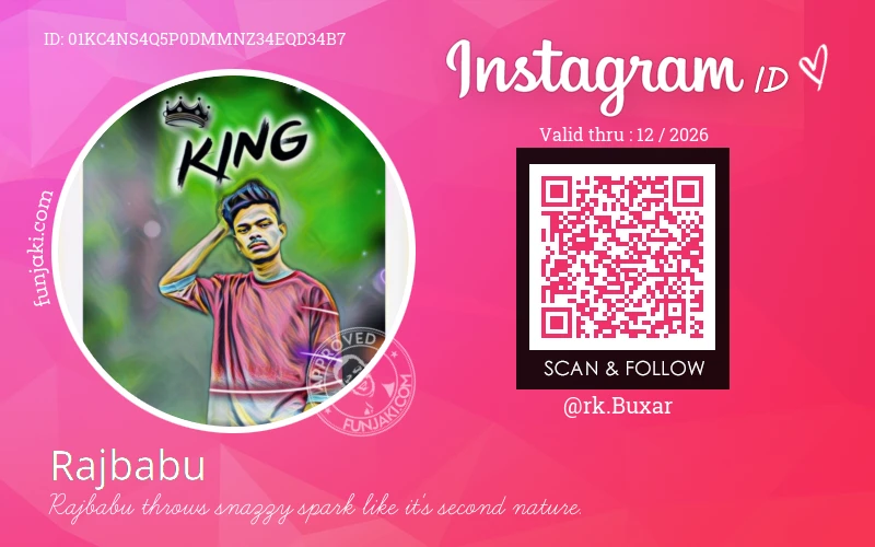 Instagram ID Card