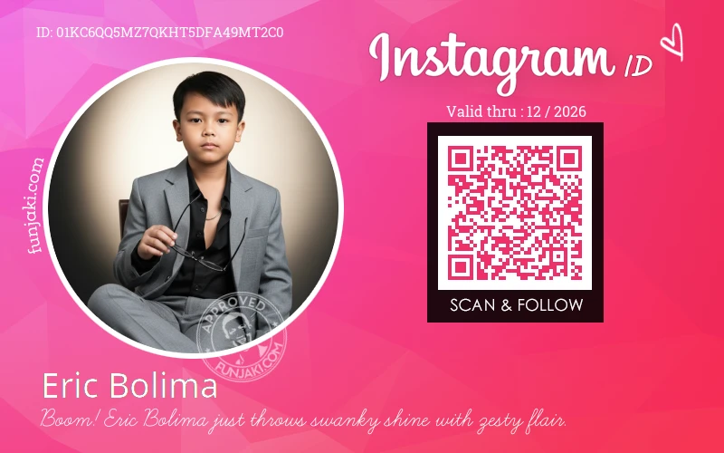 Instagram ID Card