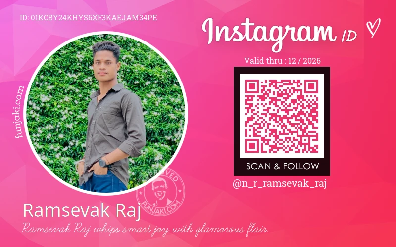 Instagram ID Card