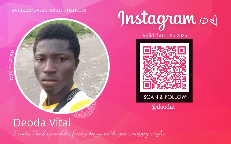Instagram ID Card