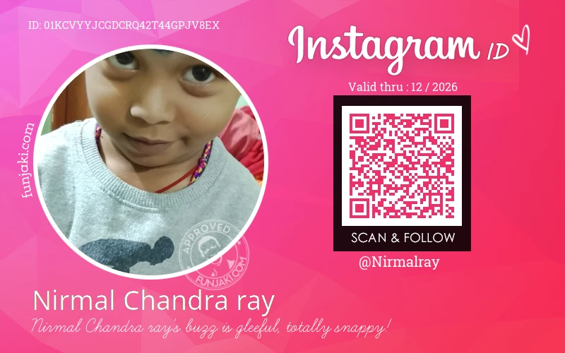 Instagram ID Card