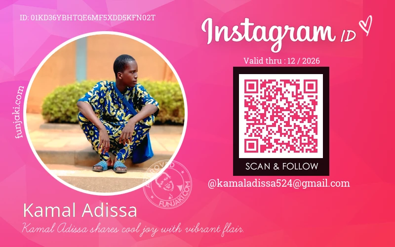 Instagram ID Card