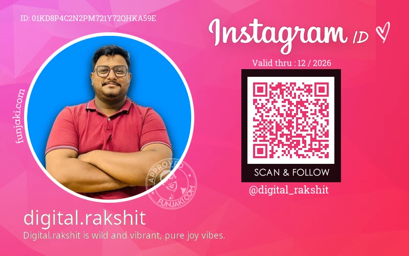 Instagram ID Card
