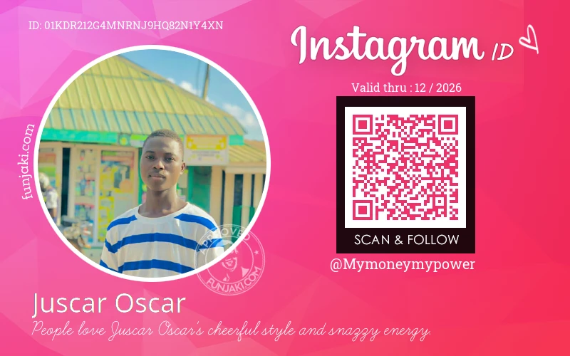 Instagram ID Card