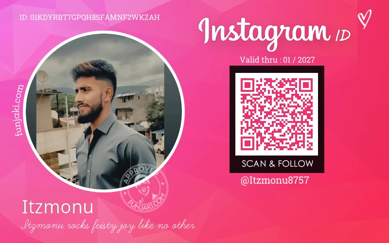 Instagram ID Card