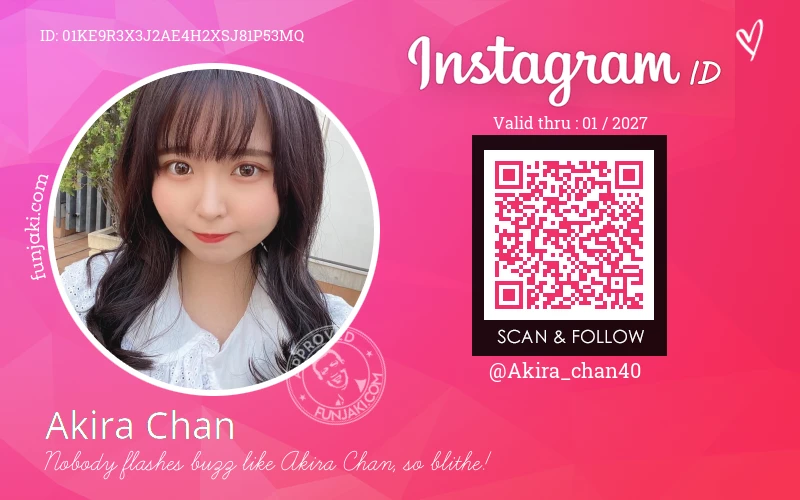 Instagram ID Card