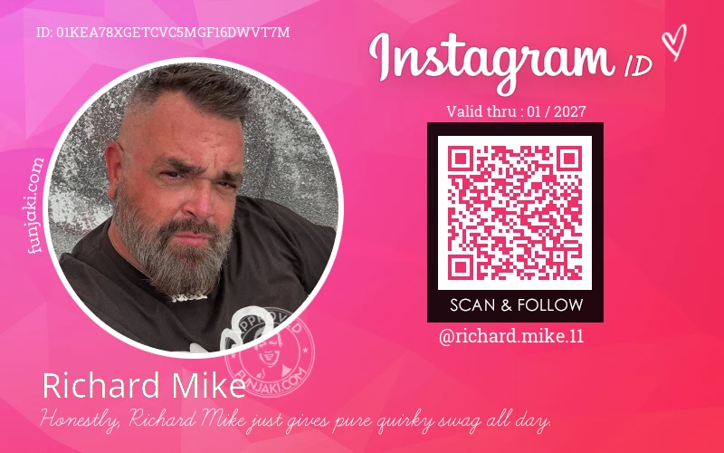 Instagram ID Card