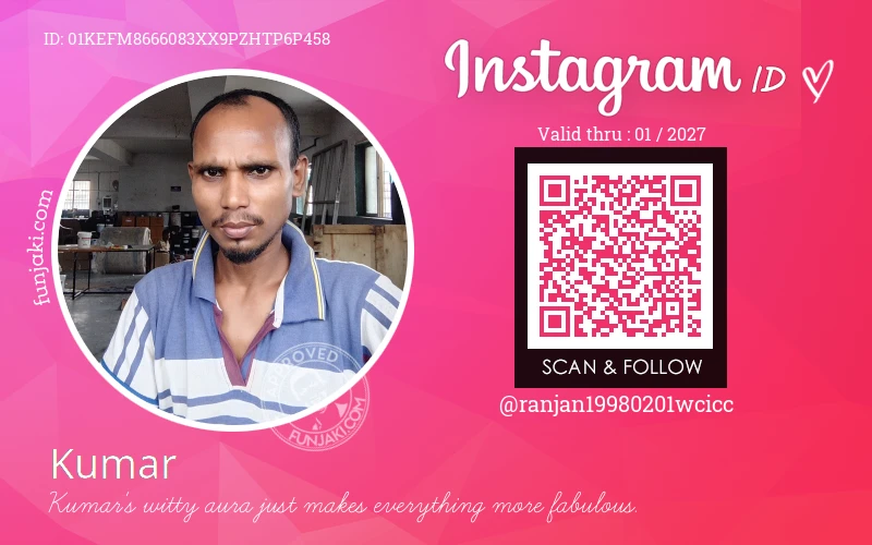 Instagram ID Card