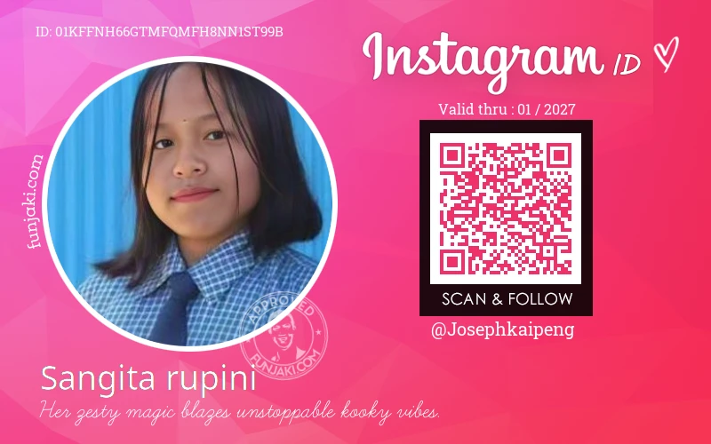 Instagram ID Card