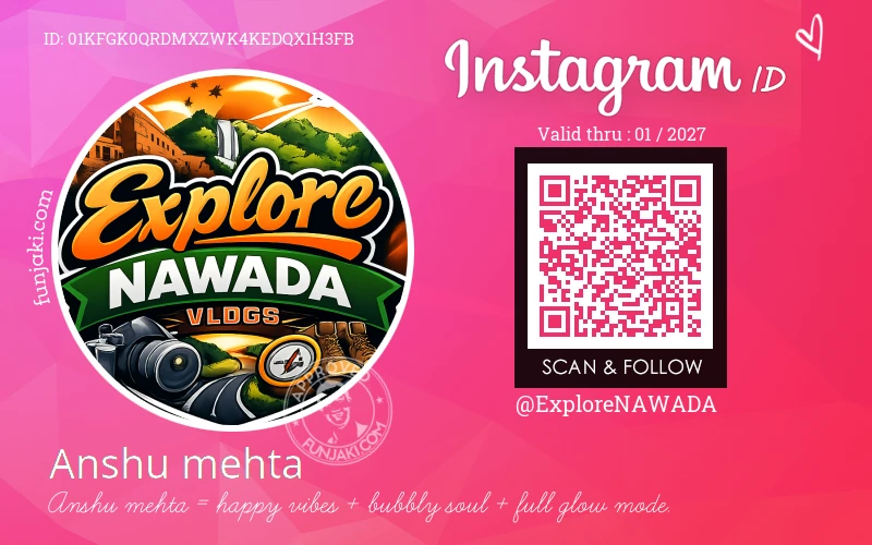 Instagram ID Card
